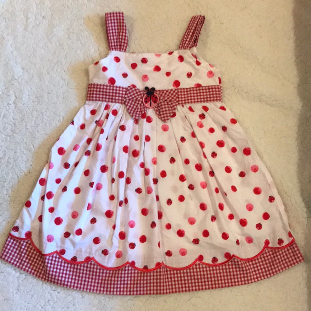 NWOT size 3T ladybug dress